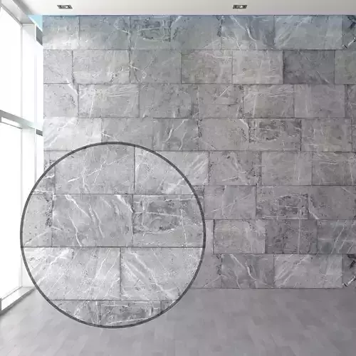 Marble with small veins