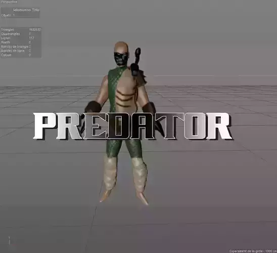 Predator V3 Free 3D model