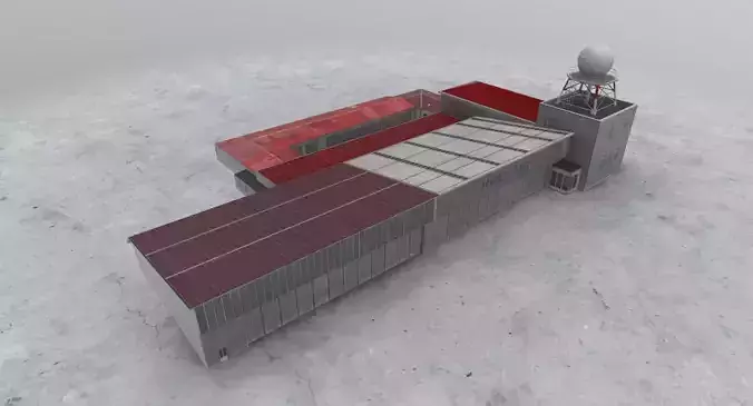 LBSF Heli Air Low-poly 3D model