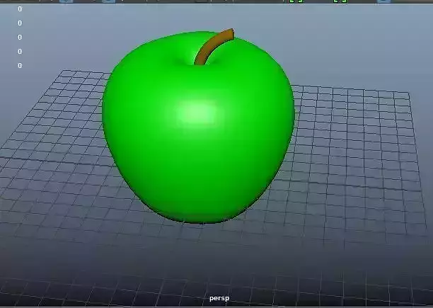 Apple 3D Model Fbx Free