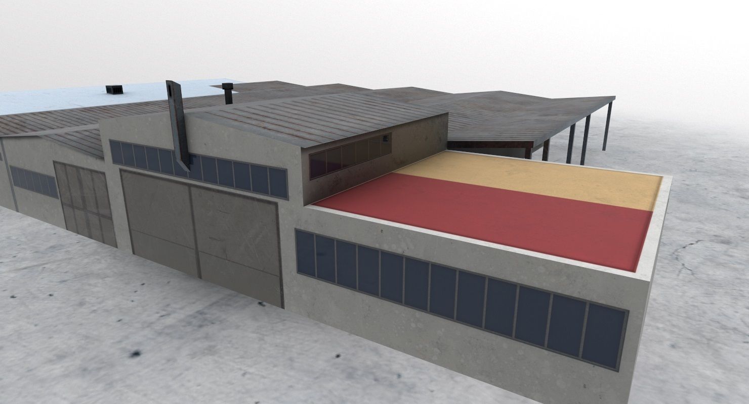 LBSF Storage 1 Low-poly 3D model_5