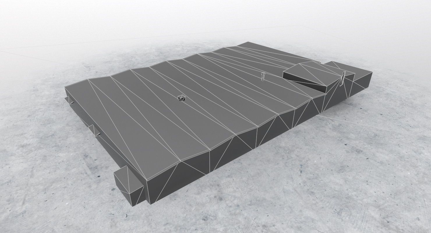 LBSF Storage 1 Low-poly 3D model_7