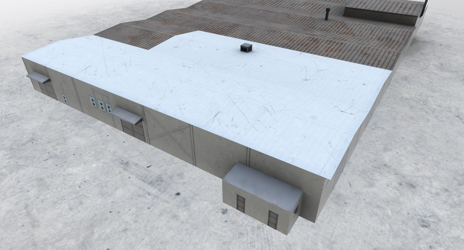 LBSF Storage 1 Low-poly 3D model_4