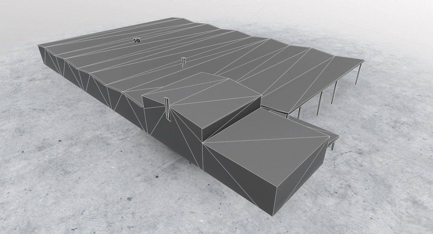 LBSF Storage 1 Low-poly 3D model_8