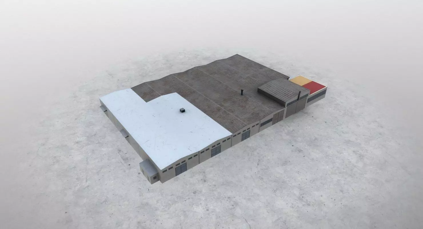 LBSF Storage 1 Low-poly 3D model_0