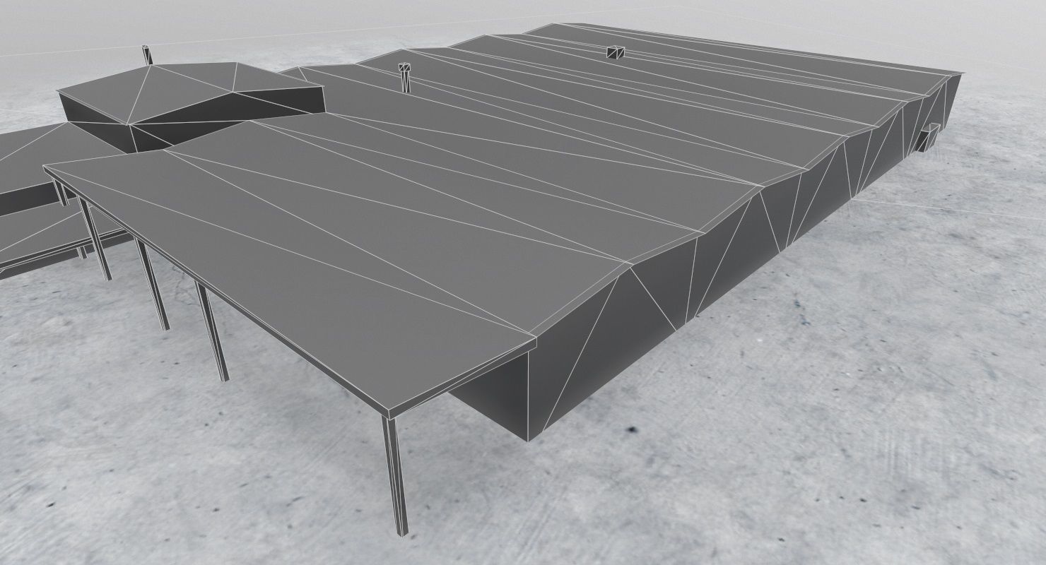 LBSF Storage 1 Low-poly 3D model_9