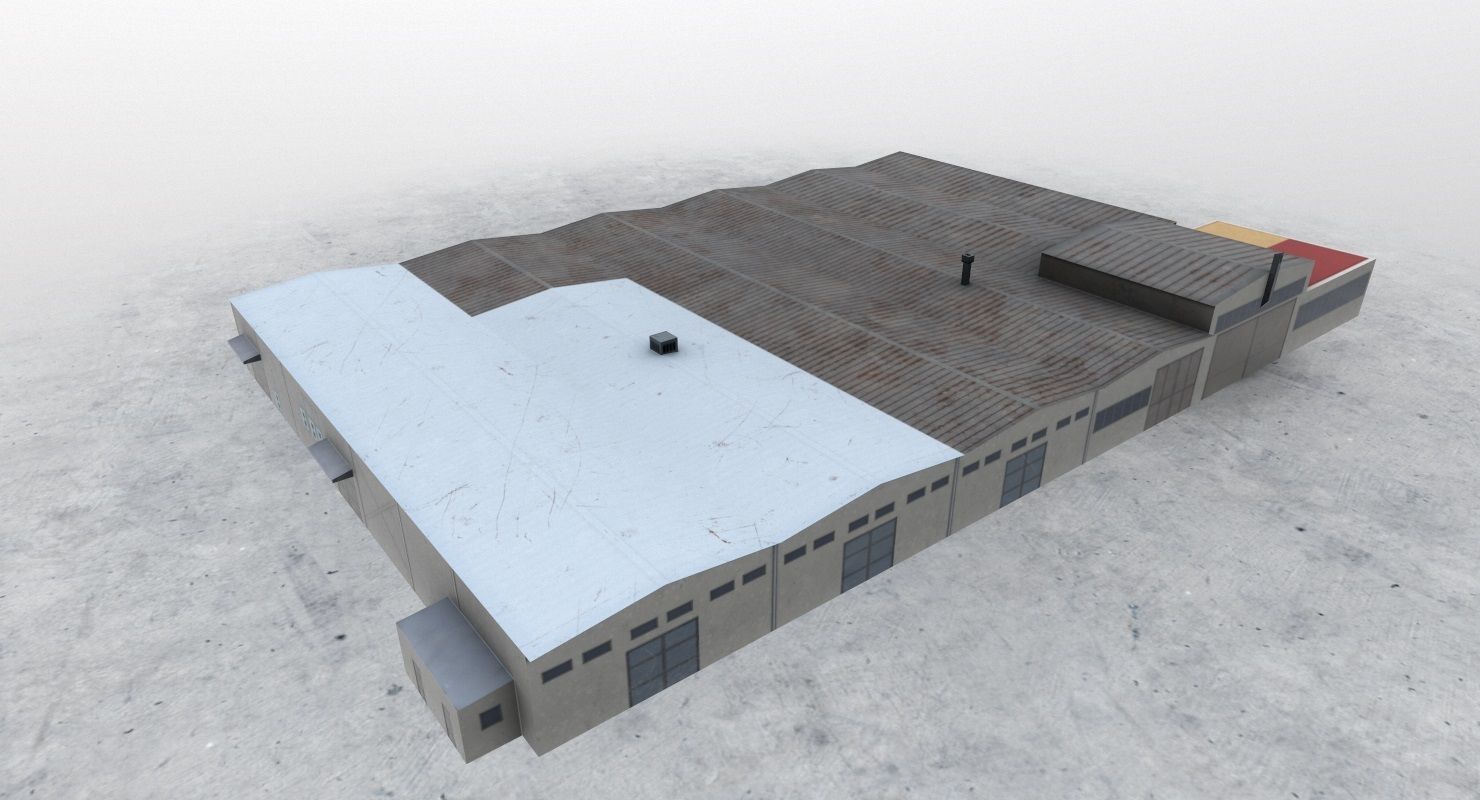 LBSF Storage 1 Low-poly 3D model_3