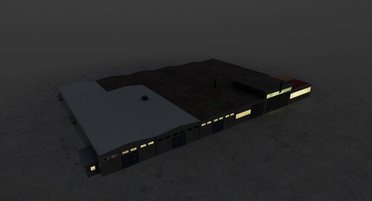 LBSF Storage 1 Low-poly 3D model_6