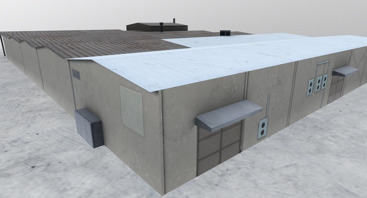 LBSF Storage 1 Low-poly 3D model_1