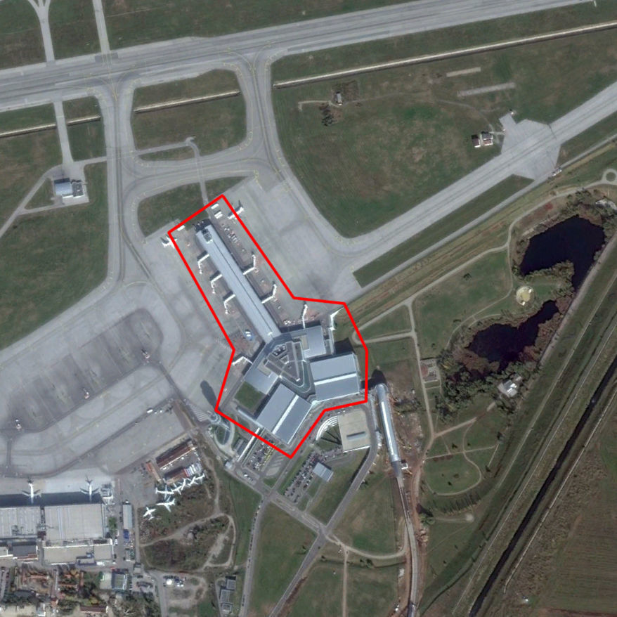 LBSF Terminal 2 Low-poly 3D model_17