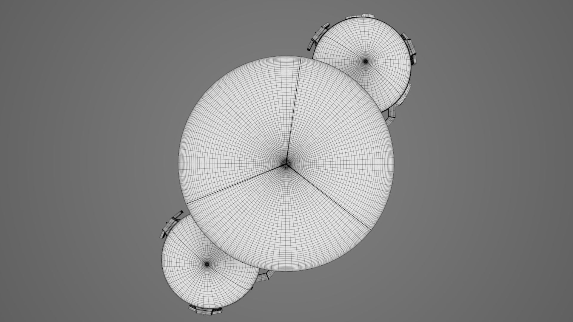 Falcon Heavy Fully Reusable 3D model_16