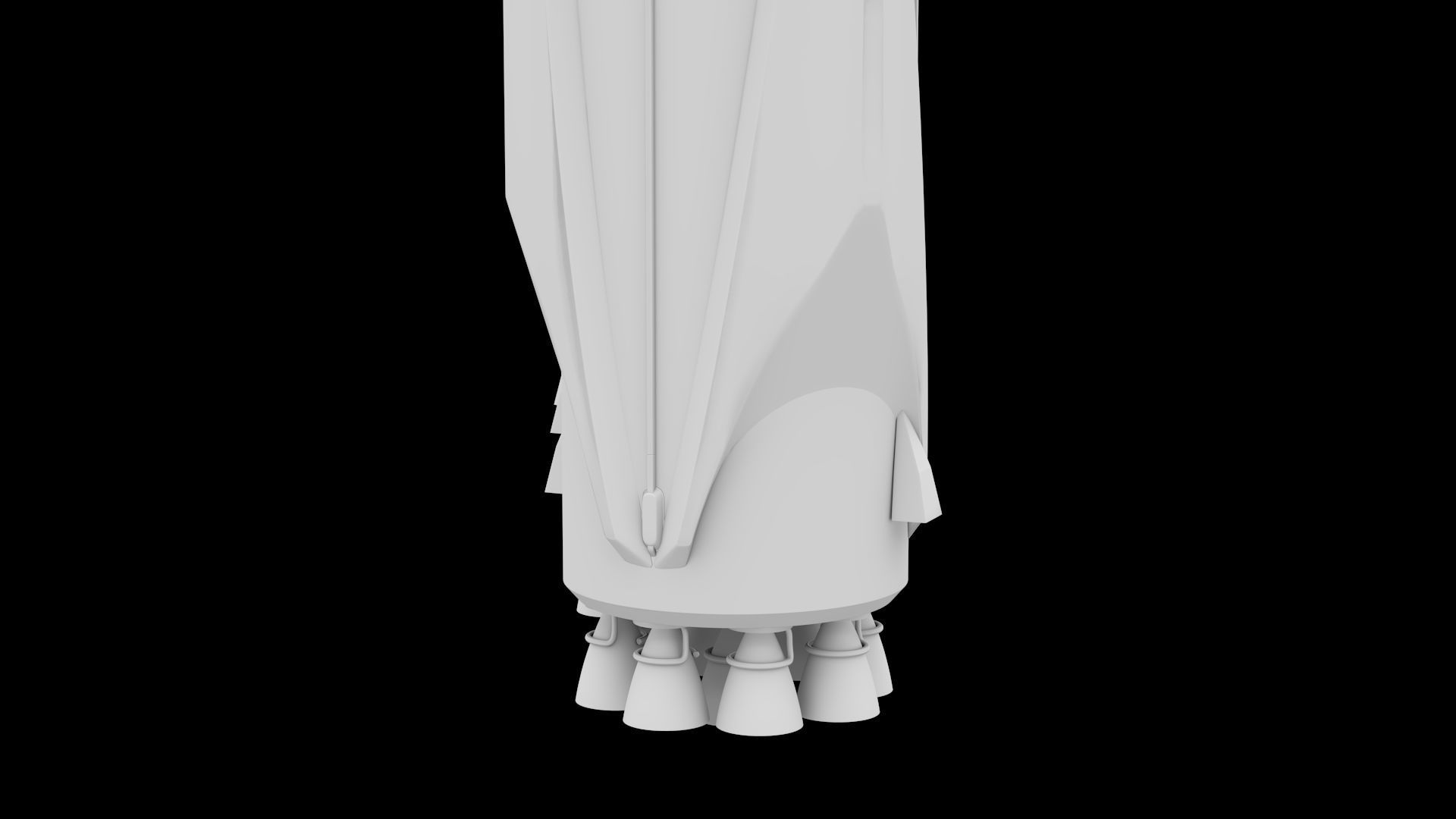 Falcon Heavy Fully Reusable 3D model_11