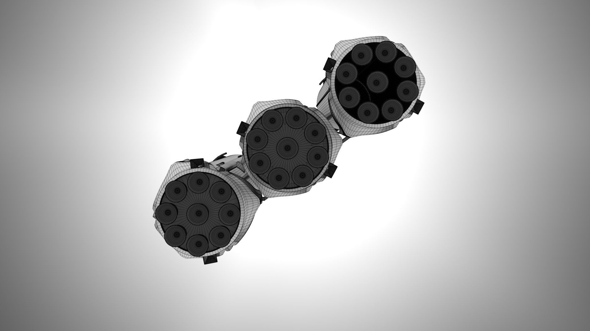 Falcon Heavy Fully Reusable 3D model_15