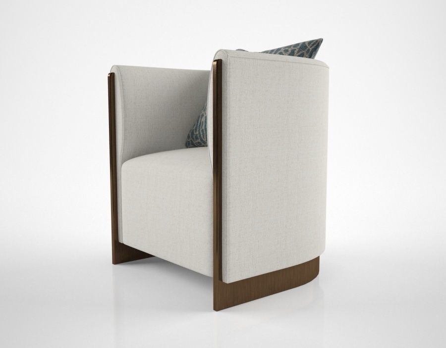 Oasis Adeline Armchair 3D model_2