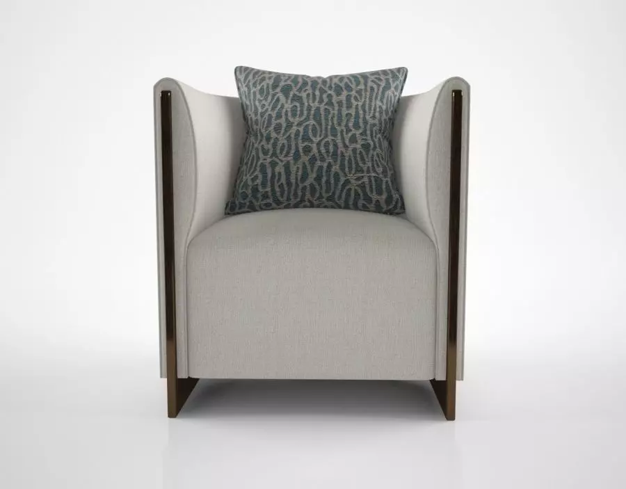 Oasis Adeline Armchair 3D model_0