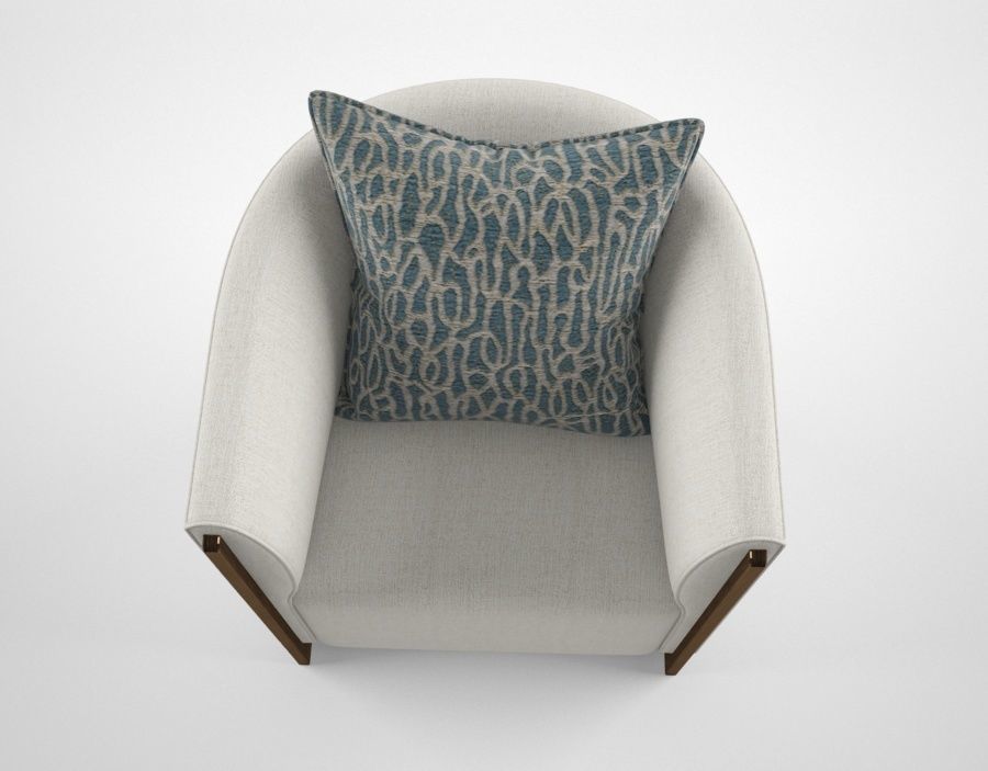 Oasis Adeline Armchair 3D model_3