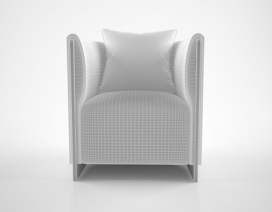 Oasis Adeline Armchair 3D model_4
