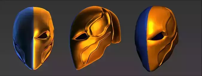 Deathstroke Mask print 3D print model