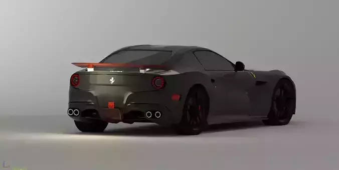 ferrari california sports car 3D model
