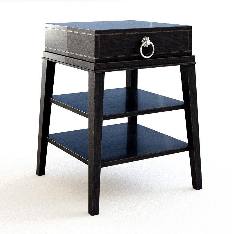 Bernhardt Sutton House End tables 3D model_3