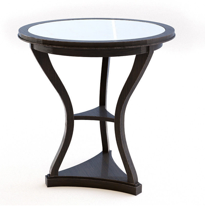 Bernhardt Sutton House End tables 3D model_1
