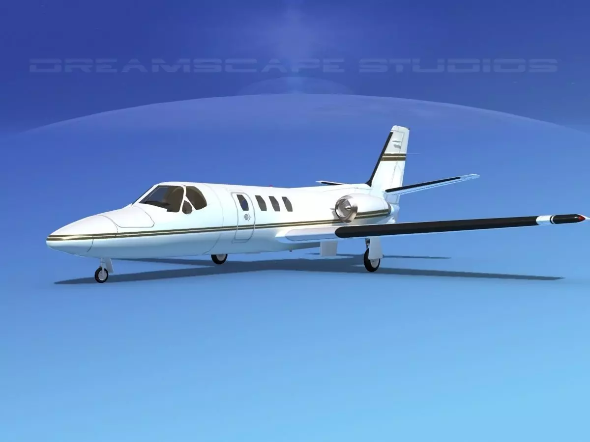 Cessna 500 Citation I V06 3D model