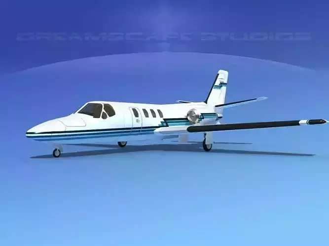 Cessna 500 Citation I V10 3D model
