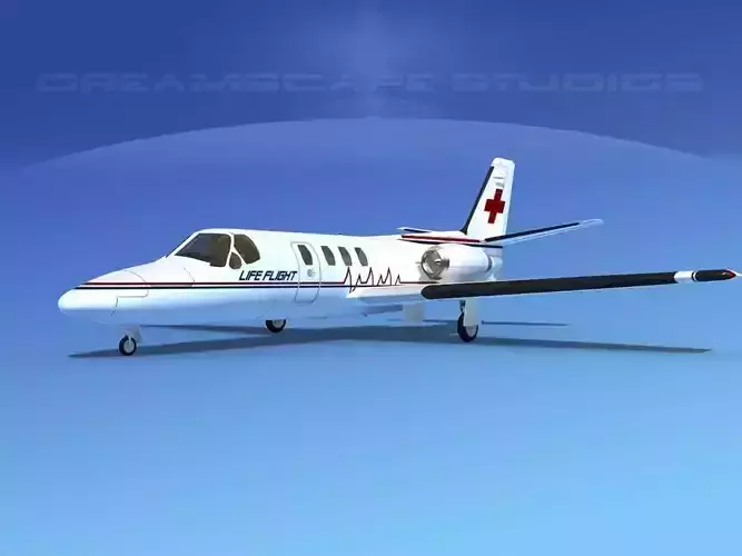 Cessna 500 Citation I V14 3D model