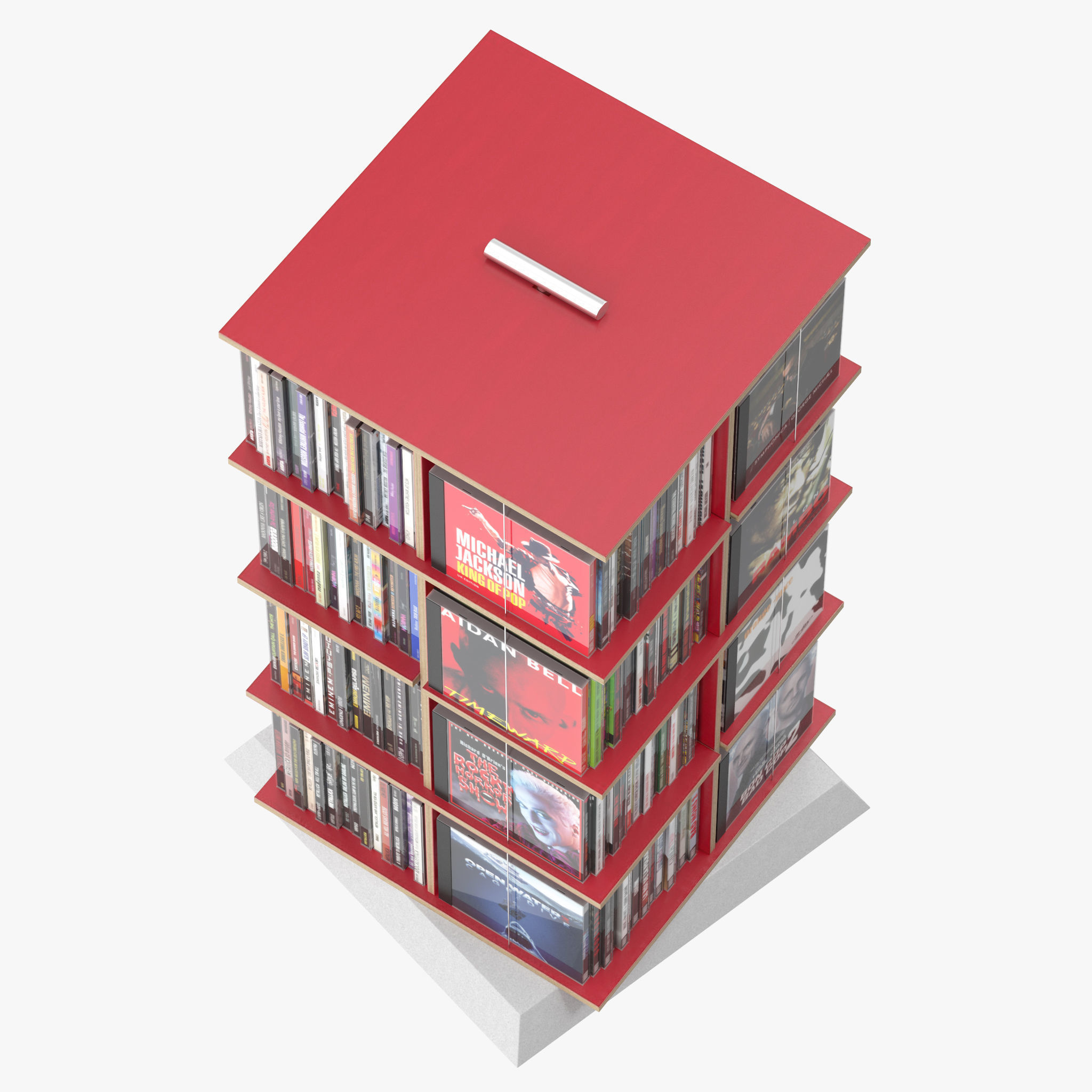 Shelf Musikstapler 3D model_4