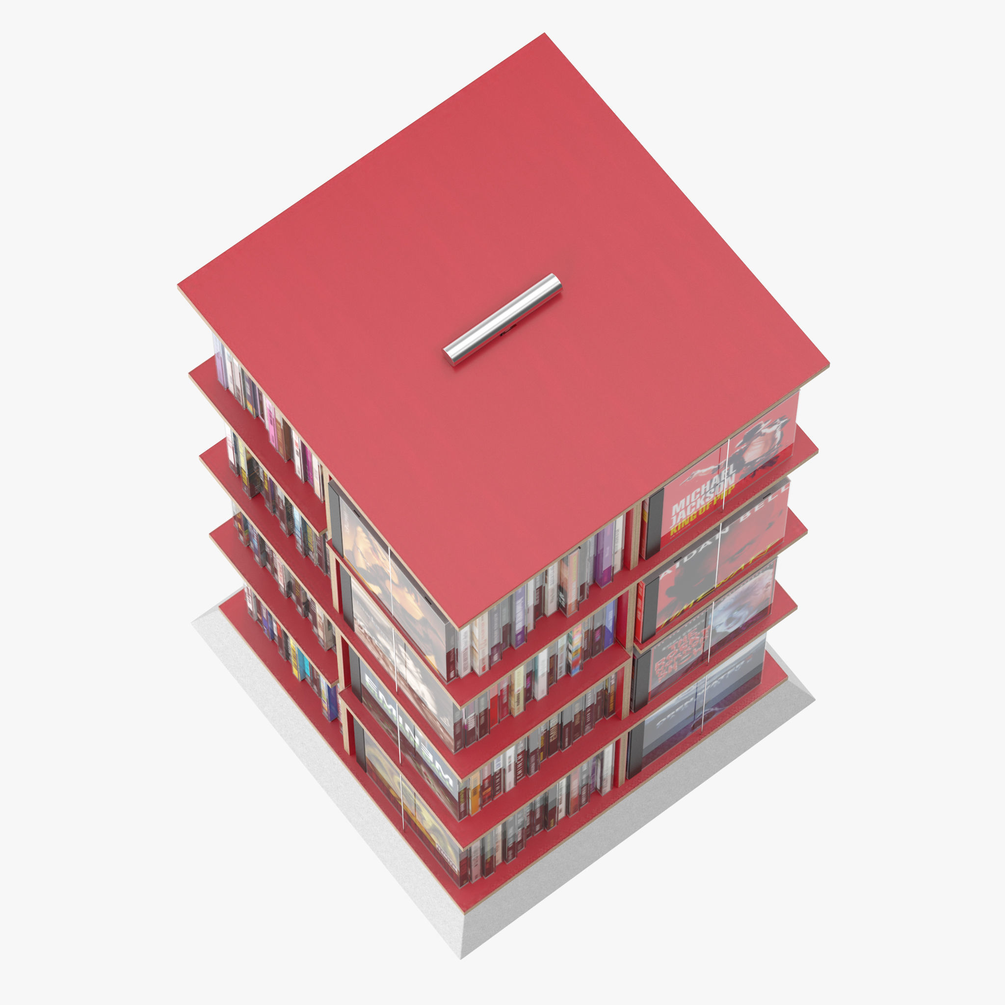 Shelf Musikstapler 3D model_8