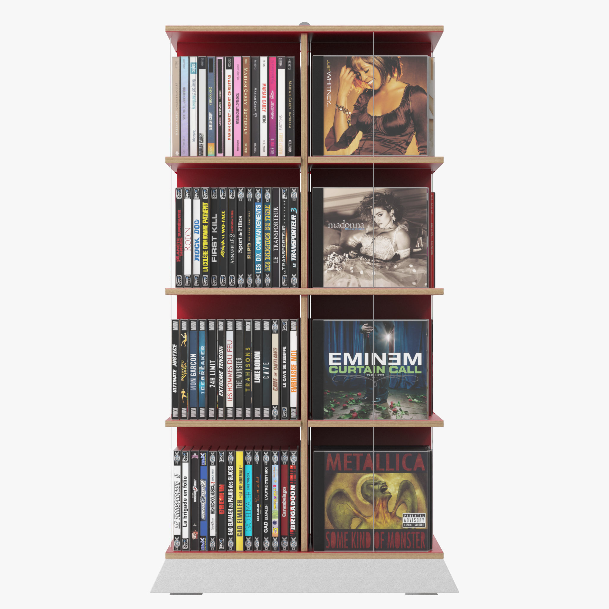 Shelf Musikstapler 3D model_5