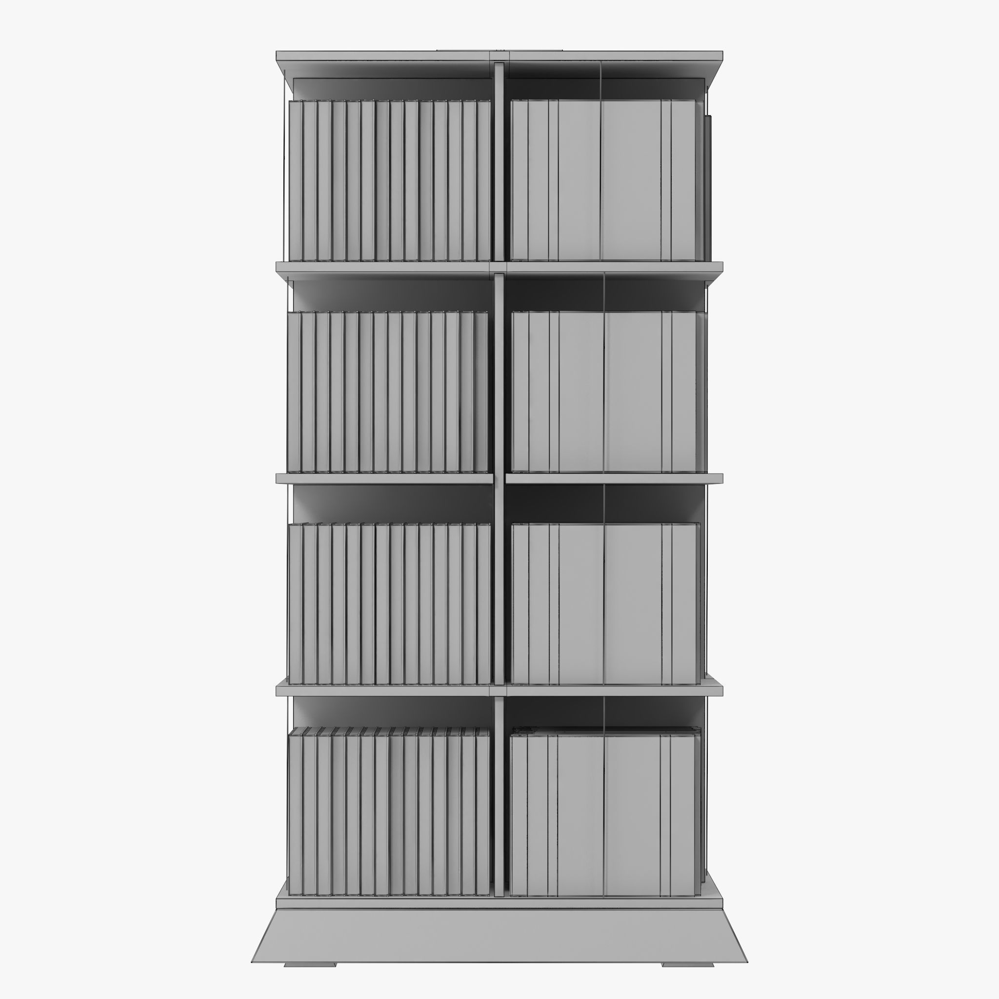 Shelf Musikstapler 3D model_10