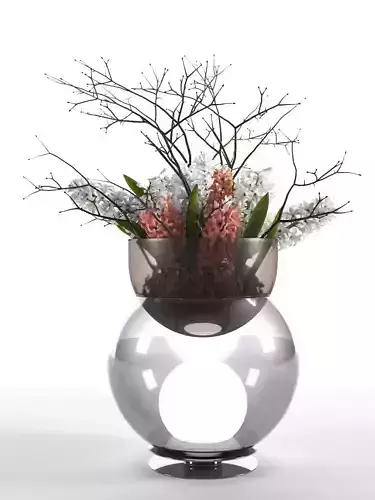 Giova Table Lamp with Hyacinthus