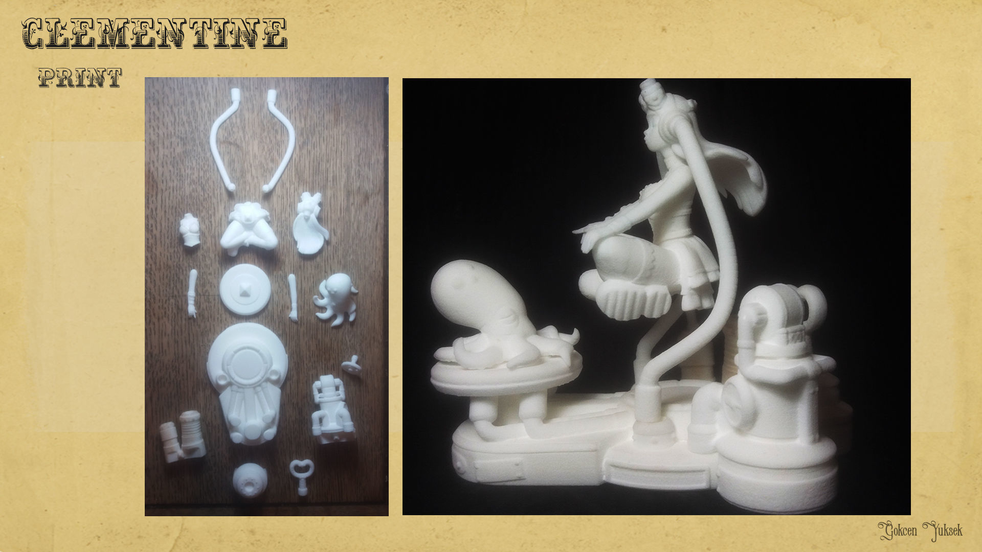 Clementine Free 3D print model_7