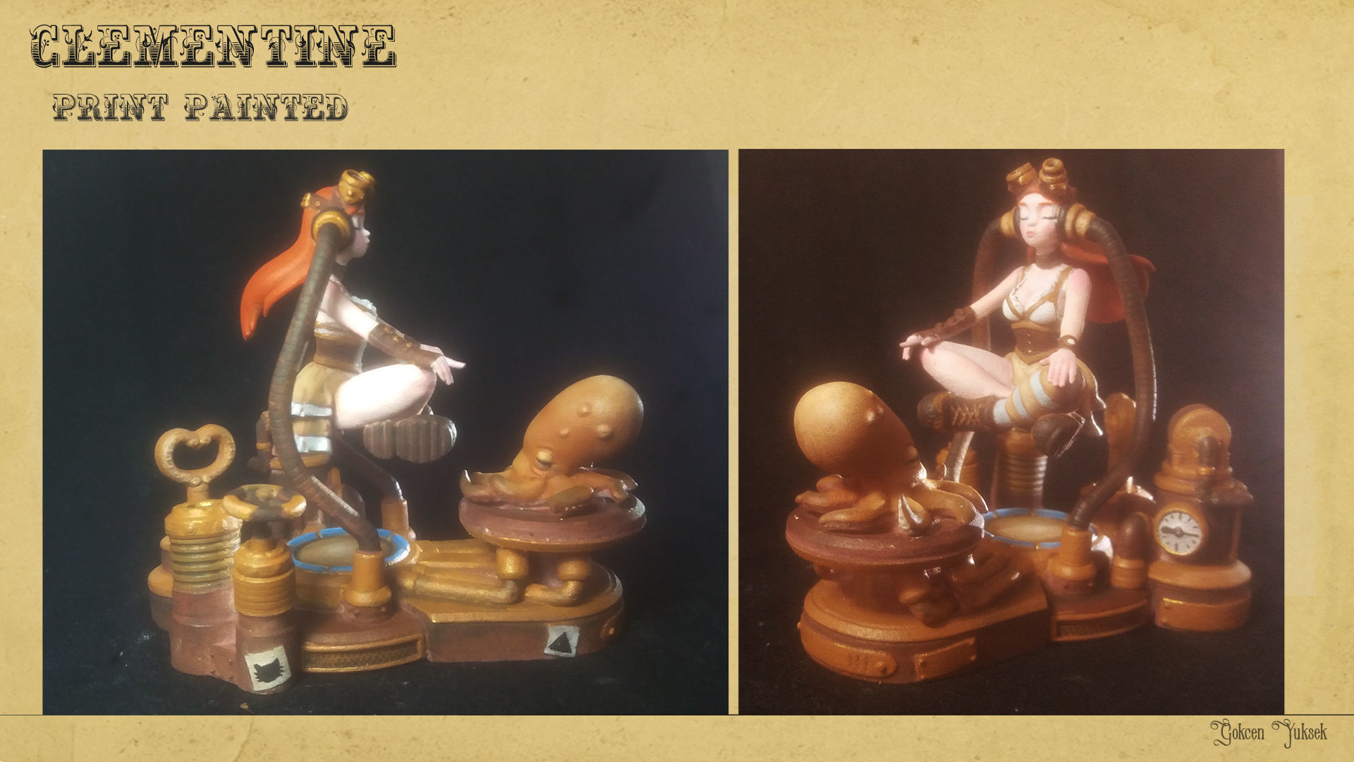 Clementine Free 3D print model_9