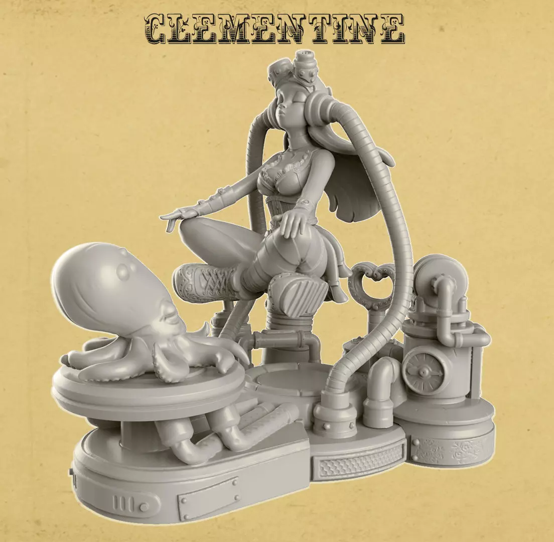 Clementine Free 3D print model_0