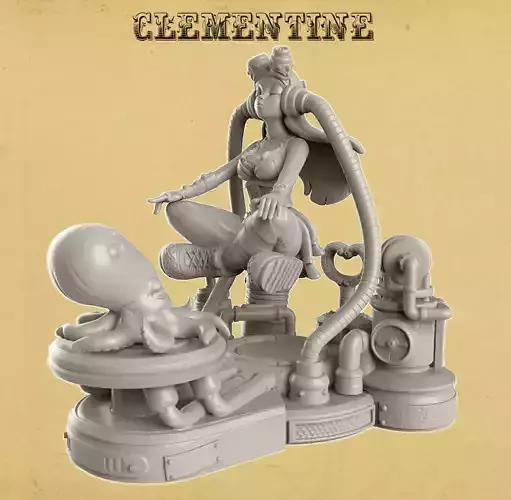 Clementine Free 3D print model