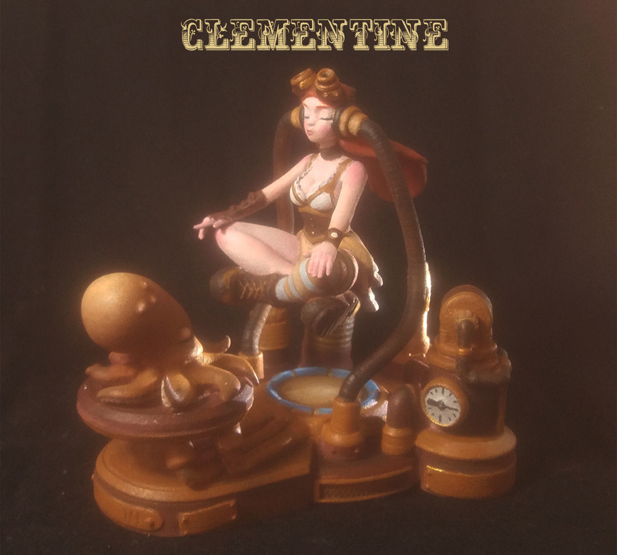 Clementine Free 3D print model_8