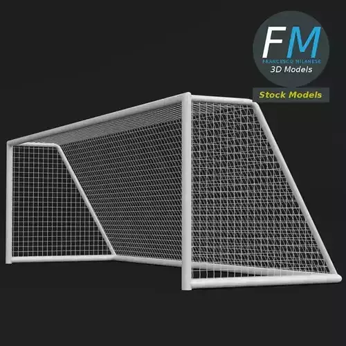 Soccer goal 2 3D model
