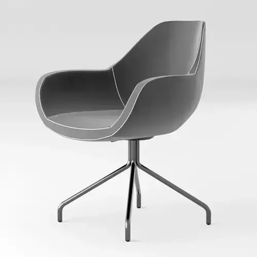 Black fabrick office chair