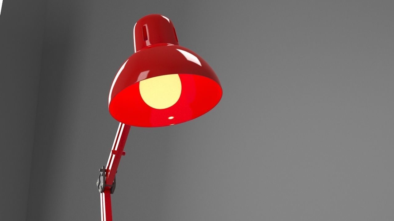 table lamp 3D model_3