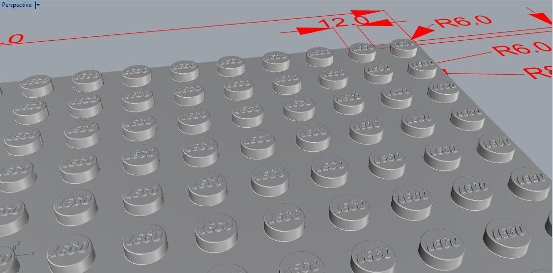 Brick 10x20 undersite studs Ready For Games and Printable 3D print model_12