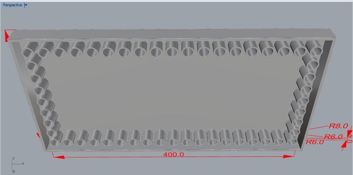 Brick 10x20 undersite studs Ready For Games and Printable 3D print model_13