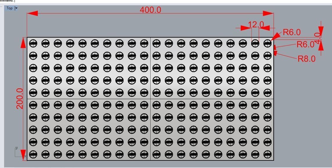 Brick 10x20 undersite studs Ready For Games and Printable 3D print model_5
