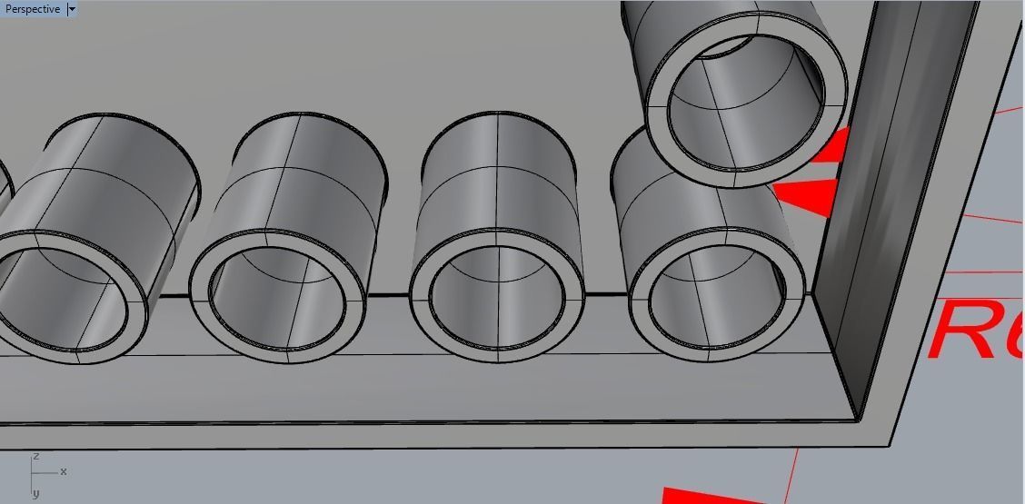 Brick 10x20 undersite studs Ready For Games and Printable 3D print model_17