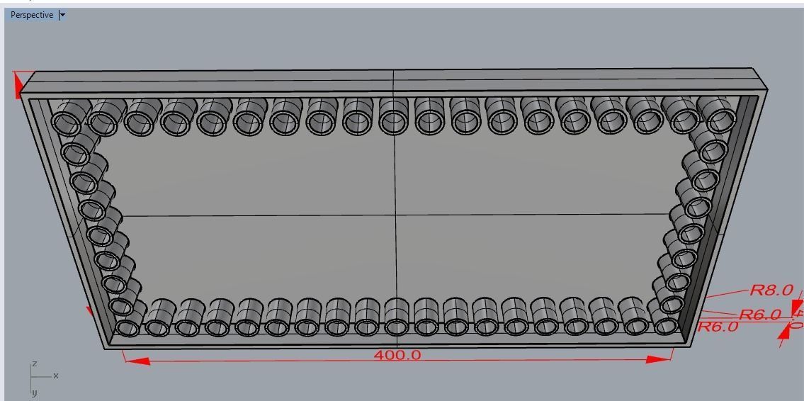 Brick 10x20 undersite studs Ready For Games and Printable 3D print model_10