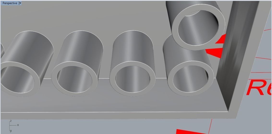 Brick 10x20 undersite studs Ready For Games and Printable 3D print model_16