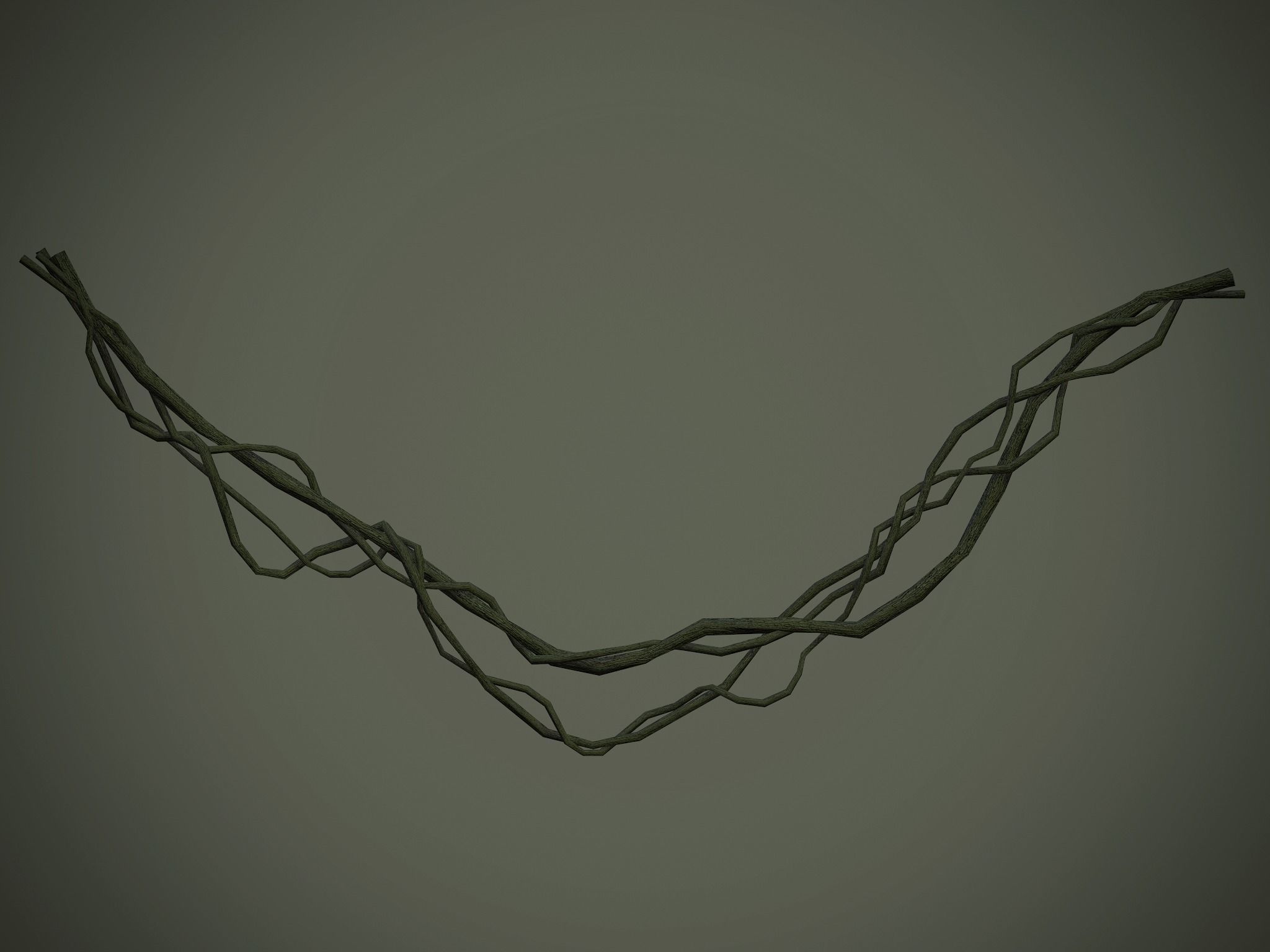 Nature Assets - Forest Vines Pack Low-poly 3D model_57