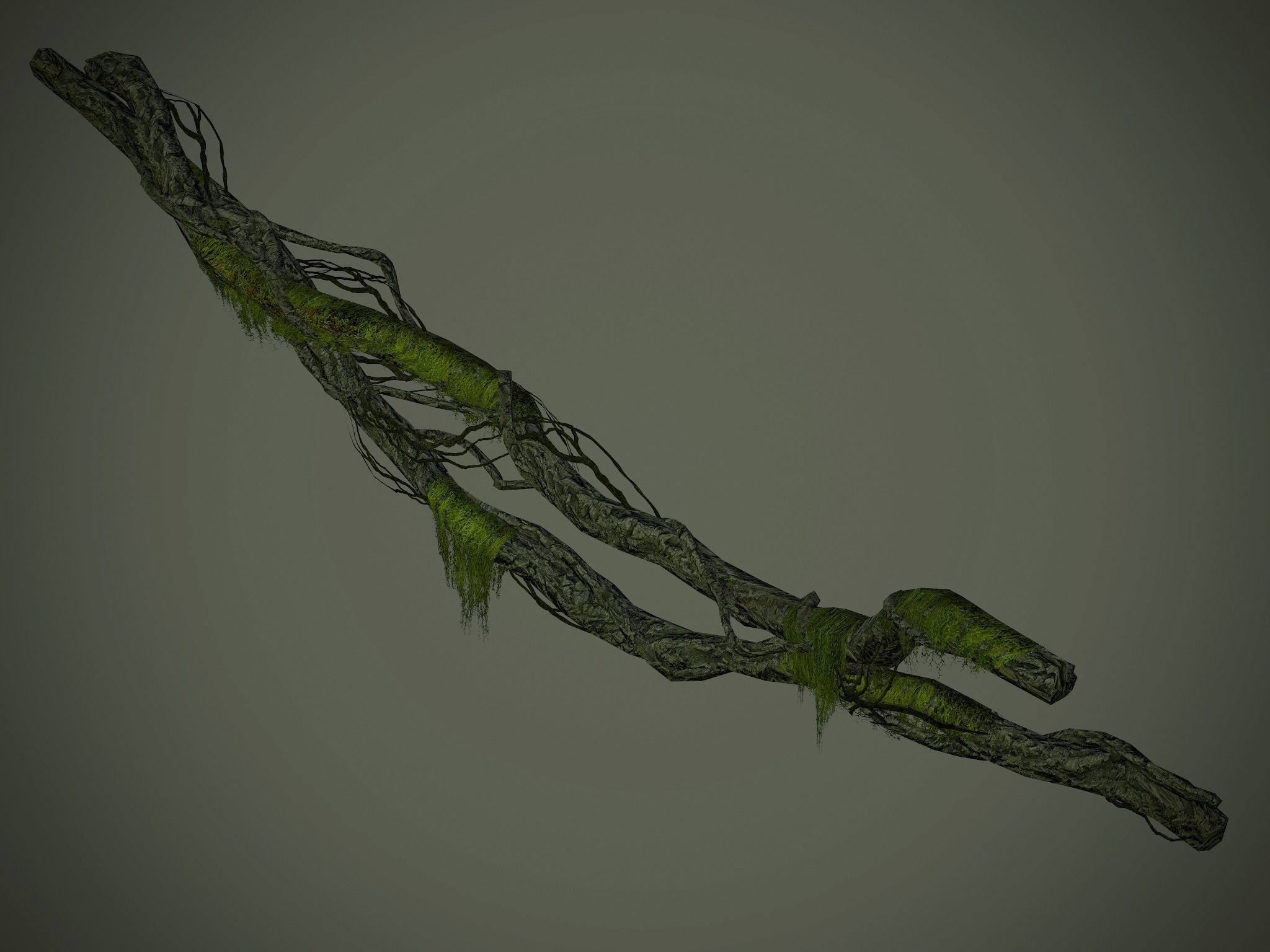 Nature Assets - Forest Vines Pack Low-poly 3D model_39