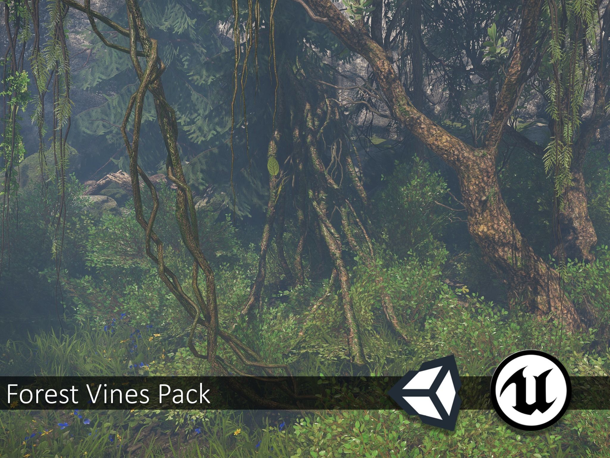 Nature Assets - Forest Vines Pack